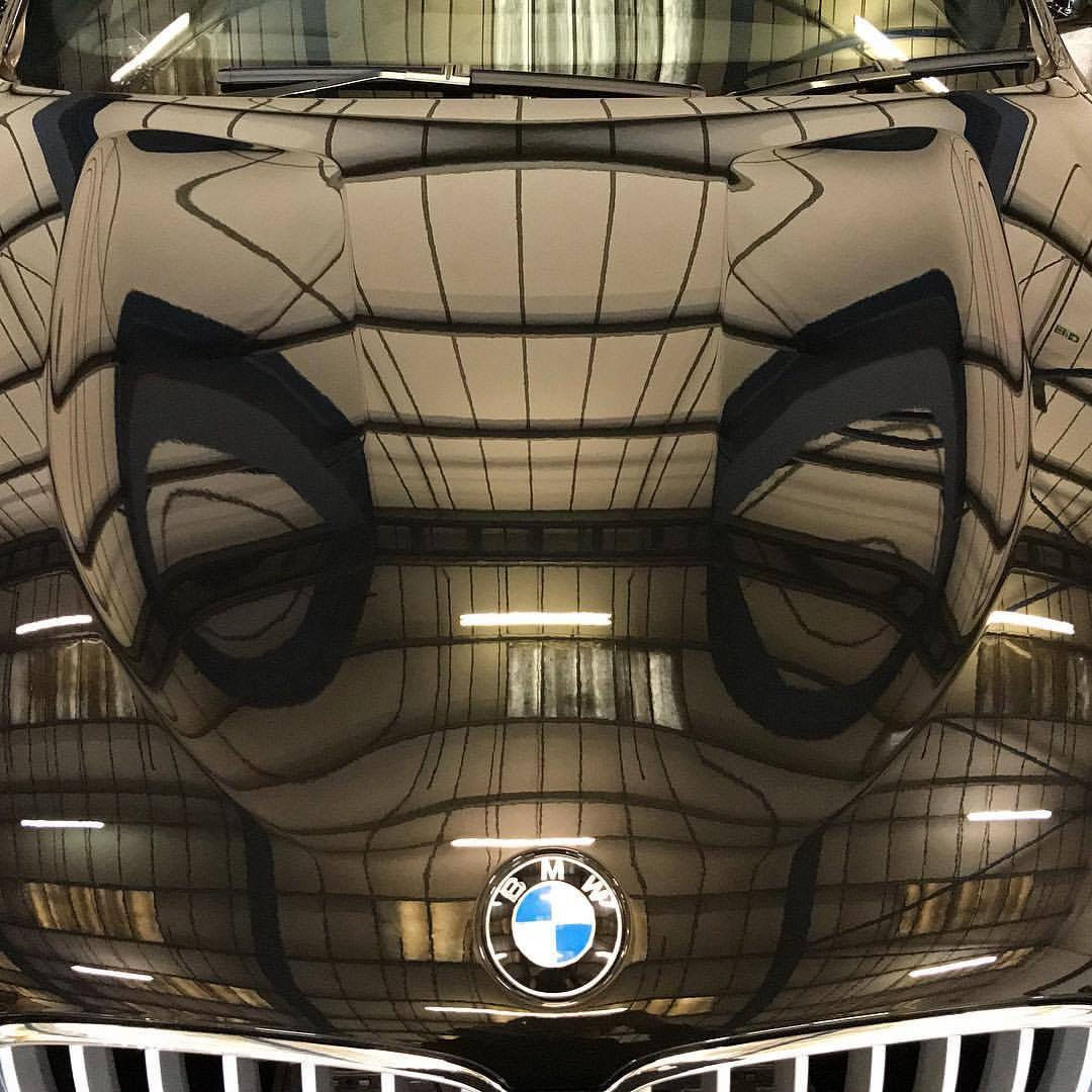 Close up of protected paint