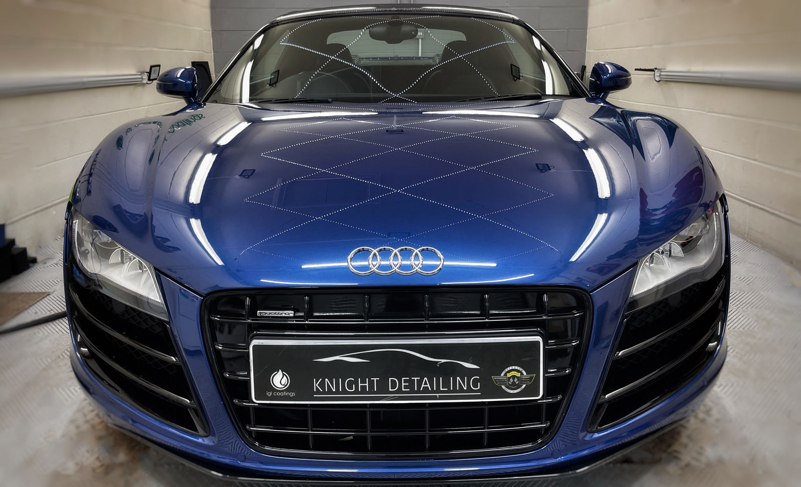 Detailed car exterior
